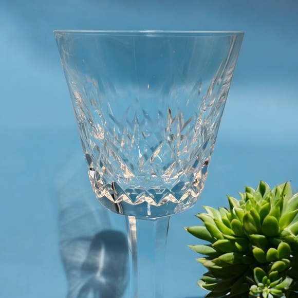 Set of 6 1952 Waterford Crystal Wine Goblets “Lismore” Pattern. Waterford Gothic - Picture 2 of 14